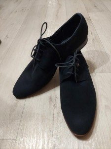 Мужские замшевые туфли
